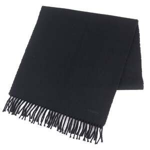 HERMES Authentic Black Scarf